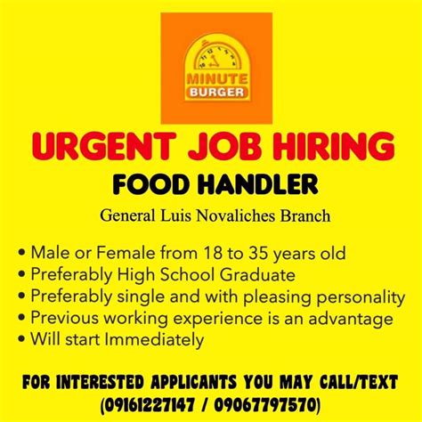 Urgent Hiring jobs in Quezon City .
